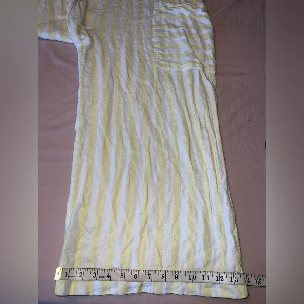 Stoney Clover Lane x Target Yellow & White Striped Jumpsuit Size S